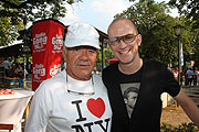 Gus Backus und Morning Man Mike Thiel (Foto. Martin Schmitz)